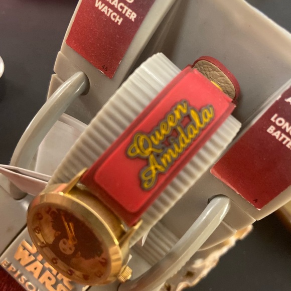 Vintage Star Wars Episode 1 Queen Amidala red collectors watch NIB - Picture 2 of 10